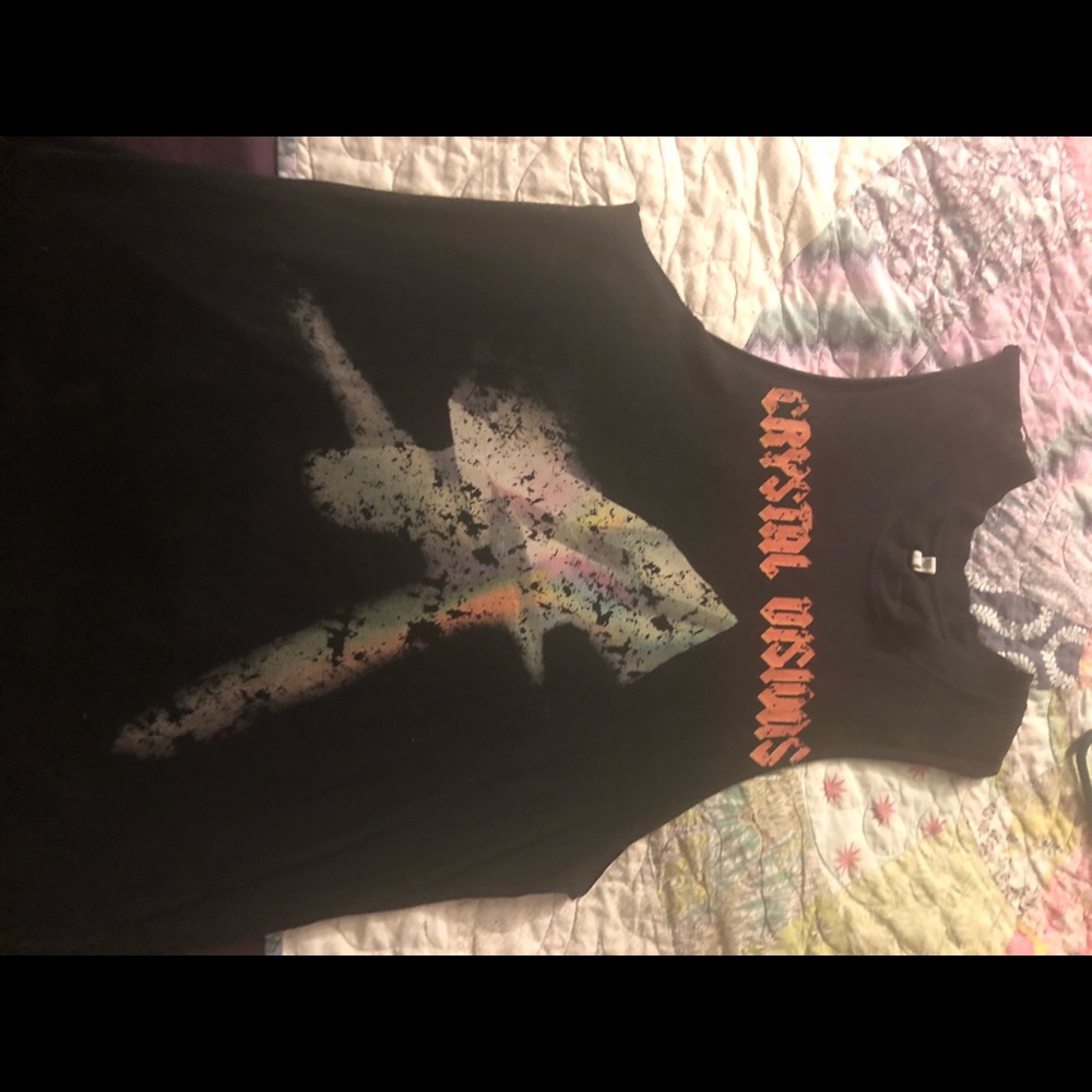 Vintage Spell Crystal vision tank. Size 6